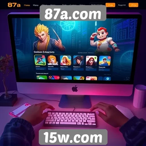 Análise da interface do usuário no 87a.com